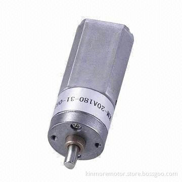 6V DC Geared Motor with 20mm Gearbox Diameter/4mm Shaft for Vending Machine, Card Reader and Shutter